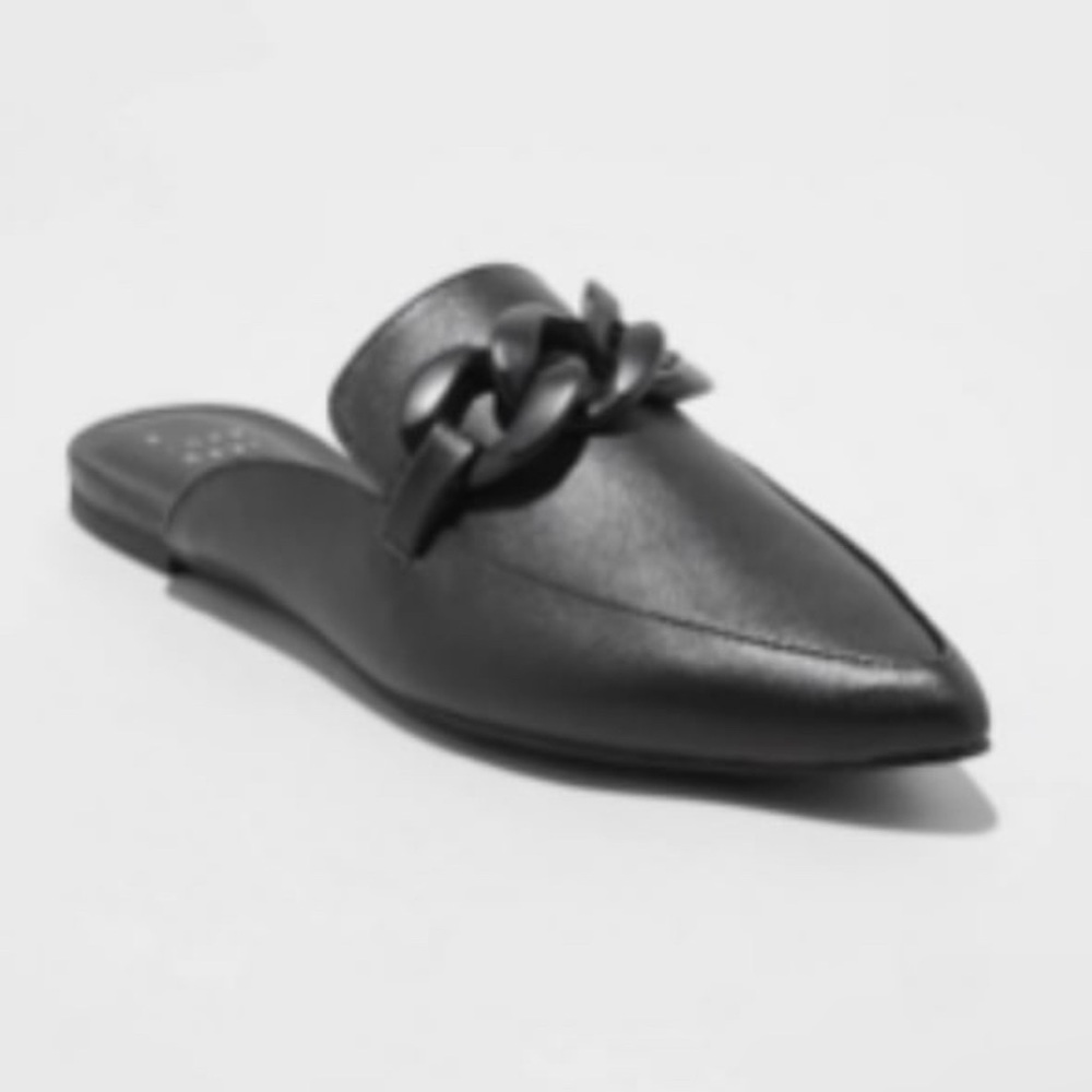 A New Day Women's Amber Slip-On Mule Flats with Memory Foam Insole Sz 6.5